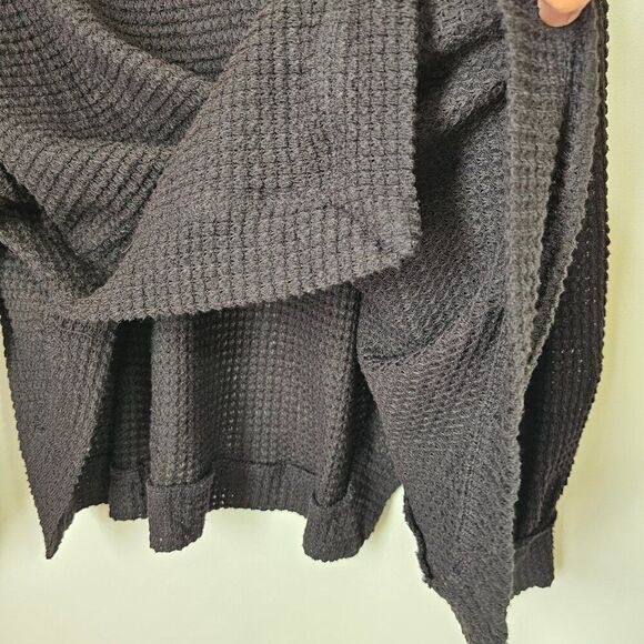 EUC UMGEE BLACK KNIT BOATNECK LOOSE FITTING SWEATER TOP LONGSLEEVES SIZE SMALL - Picture 11 of 16